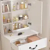Minimalistische make-up tafel set, wit, met dimbare Productafbeelding-voorbeeld 11