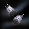 Two UGREEN Nexode Mini 20W PD GaN Tech chargers are shown against a dark background. Voir les images du produit