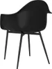 vidaXL Esszimmerstühle 4 Stk. Schwarz PP Produktbild-Vorschau 6