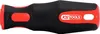 A close-up of a tool handle. Voir les images du produit