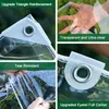 Bâche transparente imperméable avec renforts d'œillets, Voir les images du produit 4