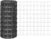 vidaXL Eurofence acciaio 25 x 0,8 m grigio Anteprima dell’immagine prodotto 4