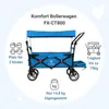 FUXLIFE by FUXTEC Bollerwagen FX-CT800 Komfort faltbar - Produktbild-Vorschau 2