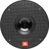 A close-up, top-down view of a black JBL speaker. Produktbild-Vorschau