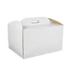 KAPAK Tortenkarton Weiß 42x32x25 cm mit Griff Produktbild-Vorschau 1