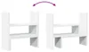 vidaXL Schreibtisch-Organizer Verstellbar Weiß 40x17x41 cm Produktbild-Vorschau 7