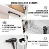 GIHAUVIA Spiegelschrank Bad LED mit Beleuchtung 2-türig Produktbild-Vorschau 8