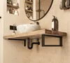 HEVVA -  Waschtischhalterung 2er Set RHEIN-MAIN - 30 cm Produktbild-Vorschau 4