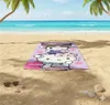 Hello Kitty Kuromi Kinder Mikrofaser Strandtuch Handtuch Produktbild-Vorschau 2
