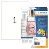 Etiketten transparent glasklar A4 210x297 mm transparent Produktbild-Vorschau 2