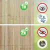 Ogrodzenie bambusowe 300 x 110 cm – osłona przed słońcem na Podgląd zdjęcia produktu 3