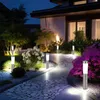 4er Set LED Solarleuchte, Edelstahl, Erdspieß, H 56 cm Produktbild-Vorschau 2