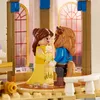 LEGO figures of Belle and the Beast dancing in a castle ballroom. Produktbild-Vorschau