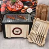 Justinus 8-częściowy zestaw sztućców do steków BBQ dla 4 Podgląd zdjęcia produktu 3
