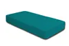 A teal fitted sheet is shown on a white background. Produktbild-Vorschau