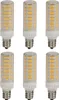 6 x LED Leuchtmittel Röhrenform T19 7W E14 klar 820lm Produktbild-Vorschau 1