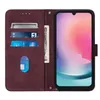 Hülle für Samsung Galaxy A24 4G Prägung Flip Leder Produktbild-Vorschau 4
