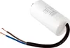A white cylindrical capacitor with two wires attached. Anteprima dell’immagine prodotto