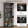 VOWNER Glasvitrine mit 3-Farben-LED - Automatische Produktbild-Vorschau 5