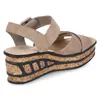 Rieker Damen-Wedges-Sandalette mit Keilabsatz Beige-Braun, Produktbild-Vorschau 29