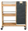 KESPER Regal auf Rollen mit Flaschenkorb 78 x 20 x 68 cm Produktbild-Vorschau 5