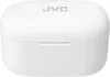 A white JVC charging case for wireless earbuds. Produktbild-Vorschau