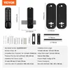VEVOR Bezkľúčový dverový zámok s mechanickým kódovým Náhľad obrázku produktu 7
