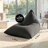 Pouf LUMALAND Triangle 370 L - fauteuil bean bag Voir les images du produit 6