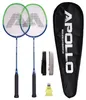 Apollo Badminton Match Pro 800 Carbon Blau/Grün Produktbild-Vorschau 1