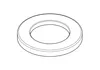 GROHE 48165000 Piastra di base 48165 per miscelatori Anteprima dell’immagine prodotto 4