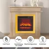 INONEFT Elektrische kachel, 101x34,5x88,8 cm, realistisch Productafbeelding-voorbeeld 4