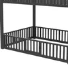 MODFU Manželská postel 140x200 Patrová postel s ochrannou Náhled obrázku produktu 8