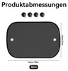 2er Set Auto Sonnenschutz für Seitenscheiben, 50×30cm Produktbild-Vorschau 7