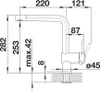 BLANCO Linus, Weiß, 360°, LGA, DVGW, 28,4 cm, 3,5 cm Produktbild-Vorschau 7