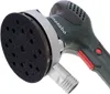 A close-up, studio shot of a Metabo orbital sander. Náhled obrázku produktu