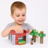 Magnetische Konstruktionsbausteine für Kinder, Set mit 100 Produktbild-Vorschau 8
