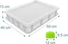 Relaxdays Pizzaballenbox mit Deckel, HxBxT: 13 x 60 x 40 Produktbild-Vorschau 4
