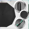 EDIBAZZAR | Ombrello nero, ombrello pieghevole automatico Anteprima dell’immagine prodotto 2