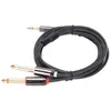 3.5mm à double ligne audio 6.35mm,Câble audio 3.5mm à Voir les images du produit 7