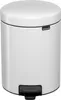 Brabantia Poubelle à pédale Newicon 5,0 L blanc Voir les images du produit 1