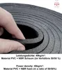 Sottostrato isolante, pannello isolante, gomma PVC + NBR, 1 Anteprima dell’immagine prodotto 4