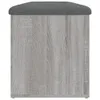 Lavice s úložným prostorem Grey Sonoma 102x42x45 cm Náhled obrázku produktu 6