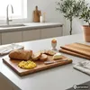 KESPER Frühstücksbrett 3-tlg., Akazienholz Voir les images du produit 7