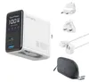4smarts GaN Flex Screen AI oplader, 100W, 2 USB-C + 1 Productafbeelding-voorbeeld 1