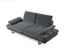 Villa Möbel Sofa Energy Anthrazit 2-Sitzer Relax- und Produktbild-Vorschau 3