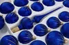 39 tlg. Glas-Weihnachtskugeln Set in "Ice Royal Blau Gold" Produktbild-Vorschau 2