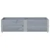 vidaXL Paletten-Aufsatzrahmen 2 Stk. Grau 150x100 cm Produktbild-Vorschau 3