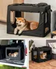 lionto Hundetransportbox faltbar, stabile Stoffbox mit Produktbild-Vorschau 2
