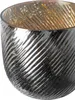 VICKY Windlicht - H. 18cm x Ø 18cm - antik silber - Glas Produktbild-Vorschau 3