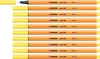 Fineliner - STABILO point 88 - Einzelstift - zitronengelb Náhled obrázku produktu 14